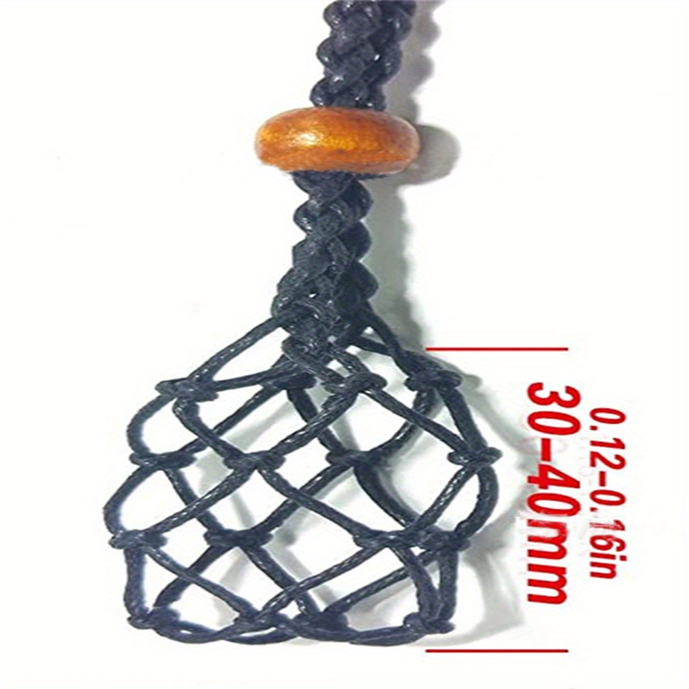Diy Crystal Necklace Holder - Quartz Holder For Pendants And Bracelets - Necklace  Cage Cord For Jewelry Making - Empty Stone Holder For Necklaces And  Bracelets - Temu United Arab Emirates