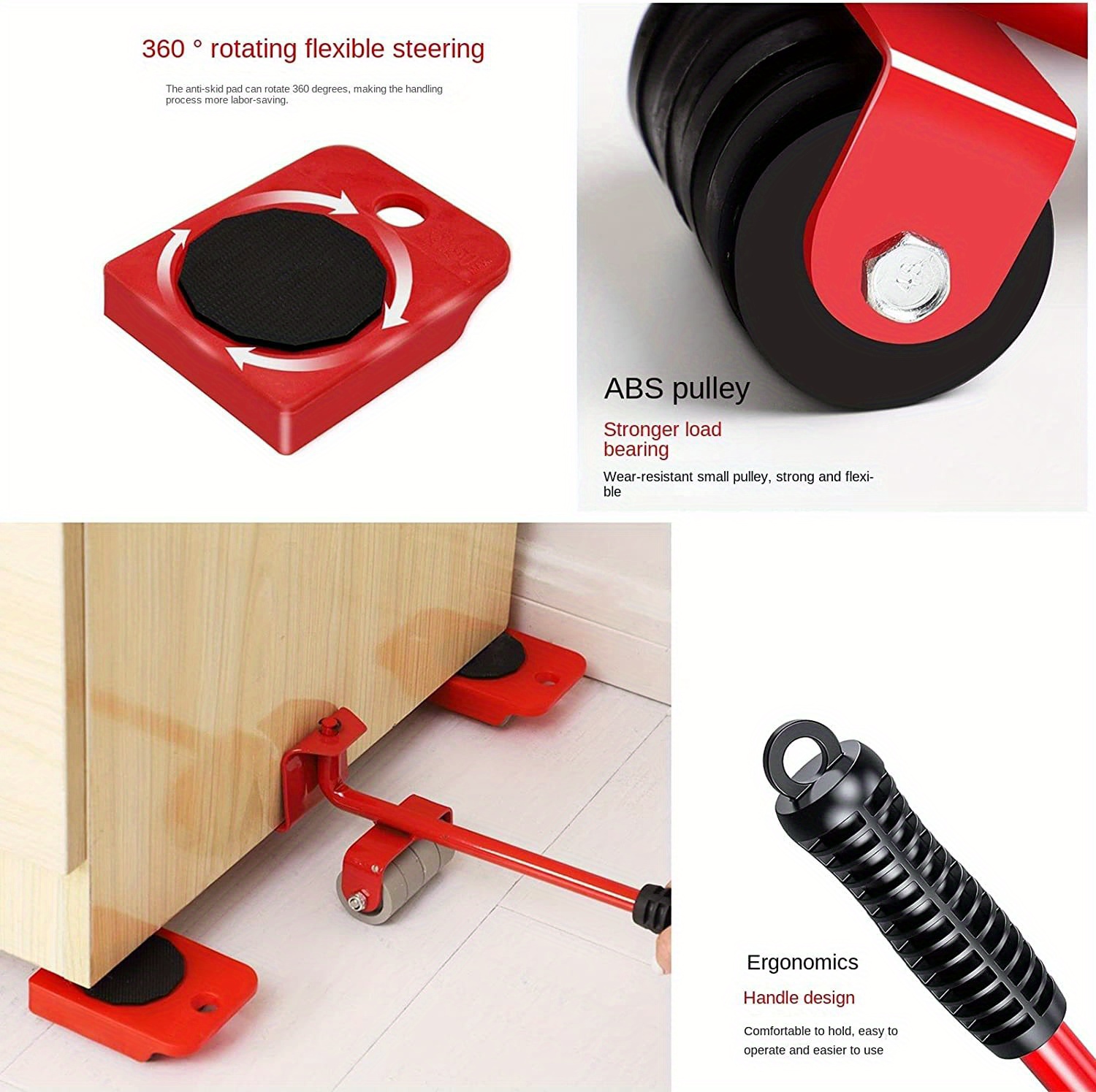 Heavy Duty Furniture Lifter, Furniture Movers Sliders Appliance Roller With  4 Sliders For Heavy Furniture Moving Pad Adjustable Height Lifting Tool For  Sofas, Couches And Refrigerators Red - Temu Hungary