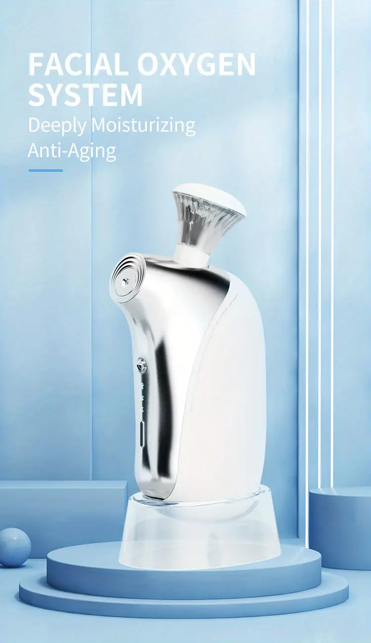nano spray oxygen injector airbrush 140ka high pressure mist sprayer water  facial cleansing skin moisturizing beauty apparatus details 0