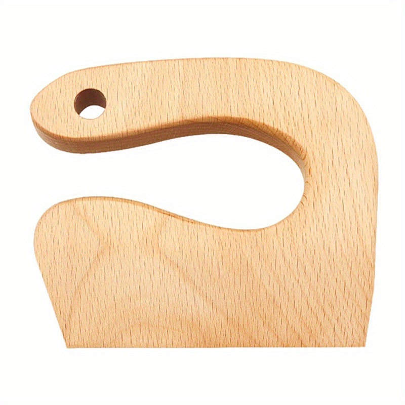 Cuchillo De Madera Para Niños, Madera De Haya Montessori, Cortador De  Madera Saludable Y Seguro Para Niños, Mejora Las Habilidades De Las Manos,  Ergonómico Para El Hogar Al Aire LYUMO Otros