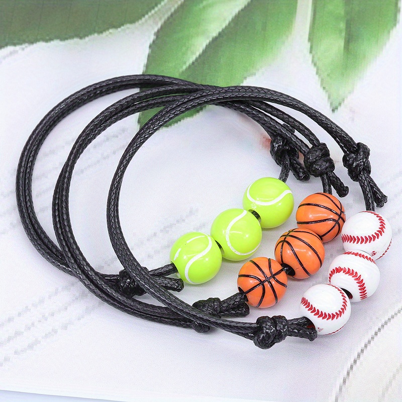 Adjustable Sports Bracelet Volleyball Basketball Rugby - Temu