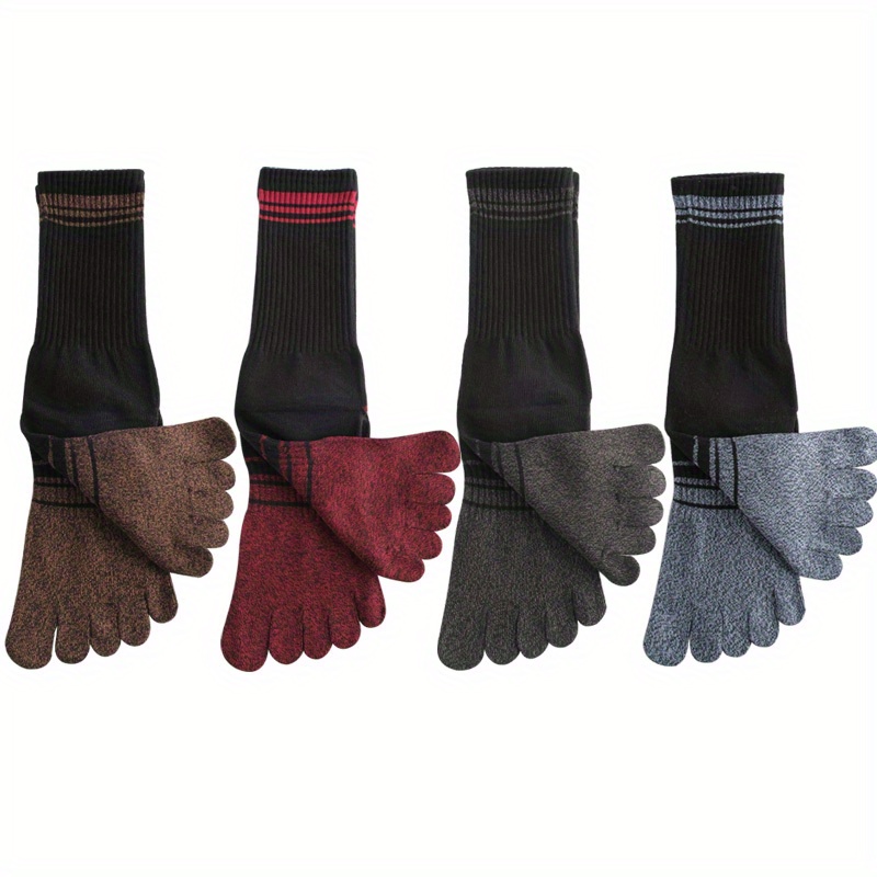 Men's Mid-calf -toe Socks