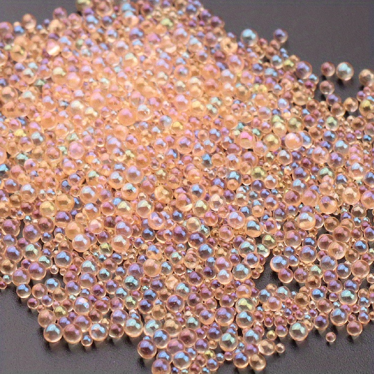 Mixed Nail Art Pearls Colored Rhinestones with Mini Beads - China