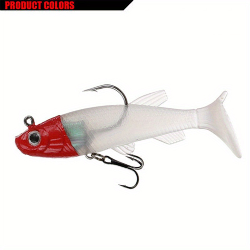 Fish Bait Bionic Bait Decoy Double Hook Bionic Luminous T - Temu