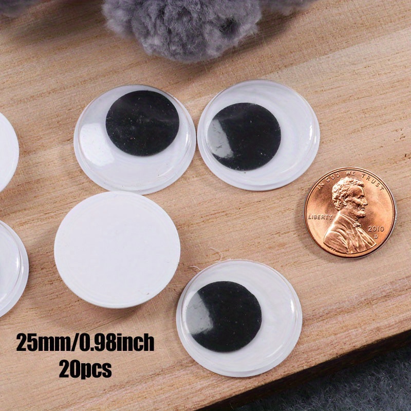 Black Google Eyes, For Art N Craft, Size: 10 Mm 12mm 20 Mm at Rs 650/pack  in Mumbai