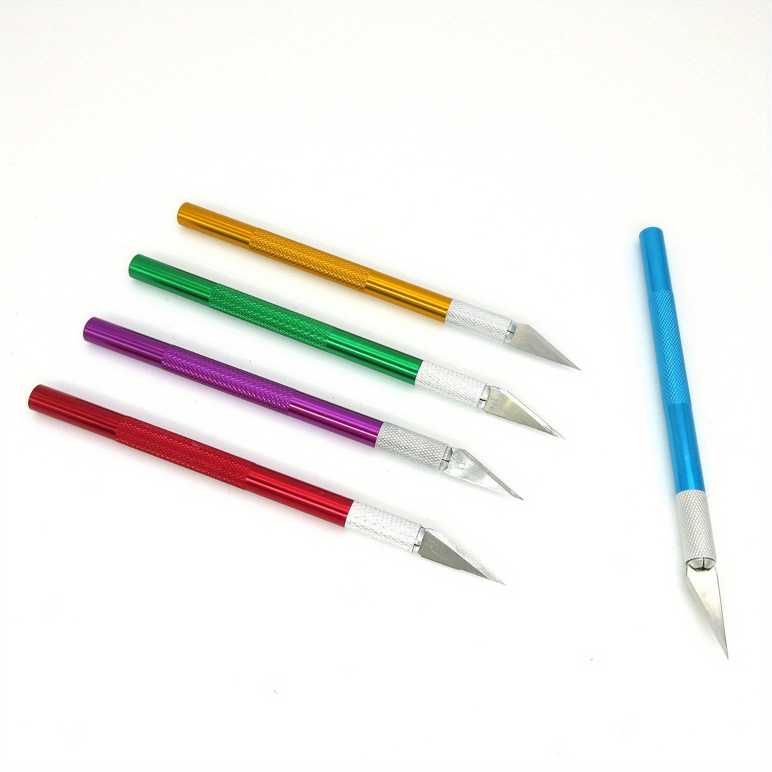 1pc Carving Knife 6 Blades Set Knife Suit Diy Hand Account Paper