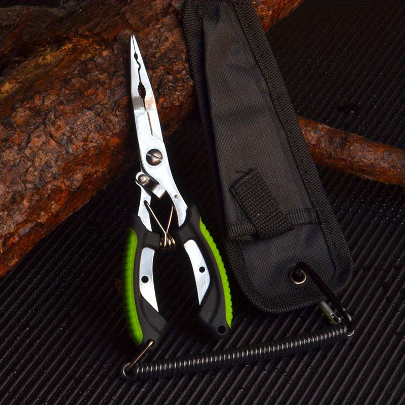 Multifunctional Fishing Pliers Stainless Steel Fishing - Temu New Zealand