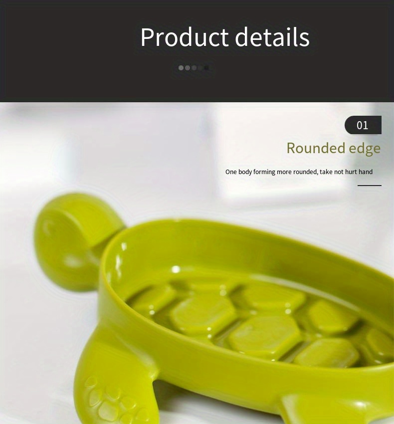 Sea Turtle Shape Soap Box, Cartoon Cute Soap Rack, Self Draining Soap