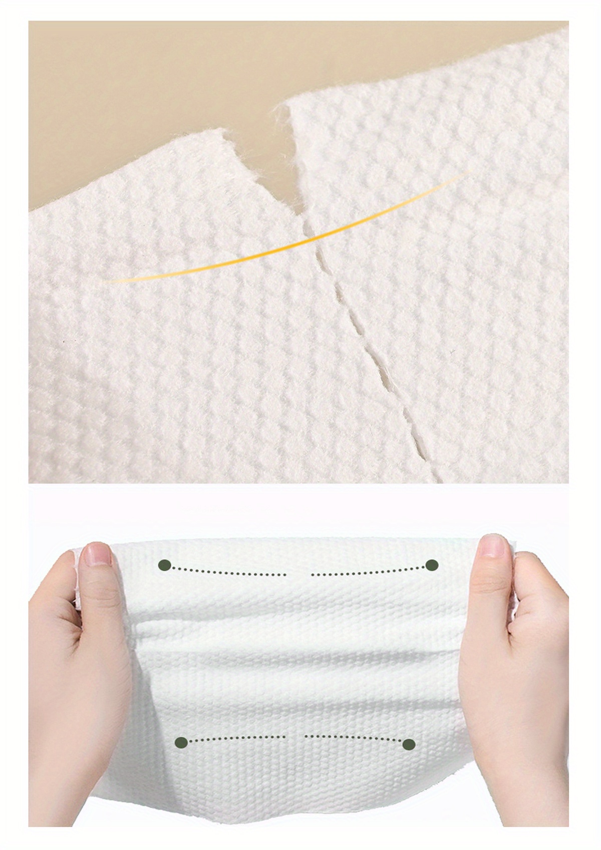 Disposable Face Towel Soft Cotton Dry Wipes Facial Cloths Temu Australia