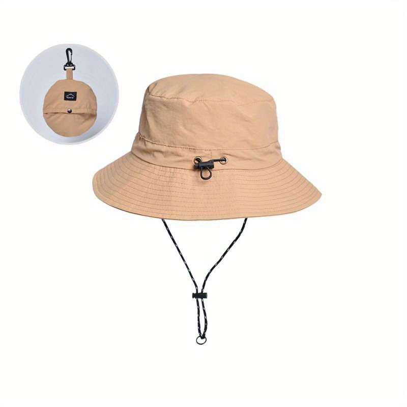 Mushroom Bucket Hat for Women Men Packable Travel Beach Sun Hat Outdoor Cap