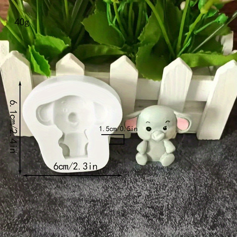 Cute Cartoon Animal Silicone Molds For Baking, Cake Decoration, And More -  Food Grade Ice Tray Mold For Fondant, Chocolate, Panna Cotta, Pudding,  Jelly, And Resin Clay - Fun Kitchen Accessory - Temu Italy