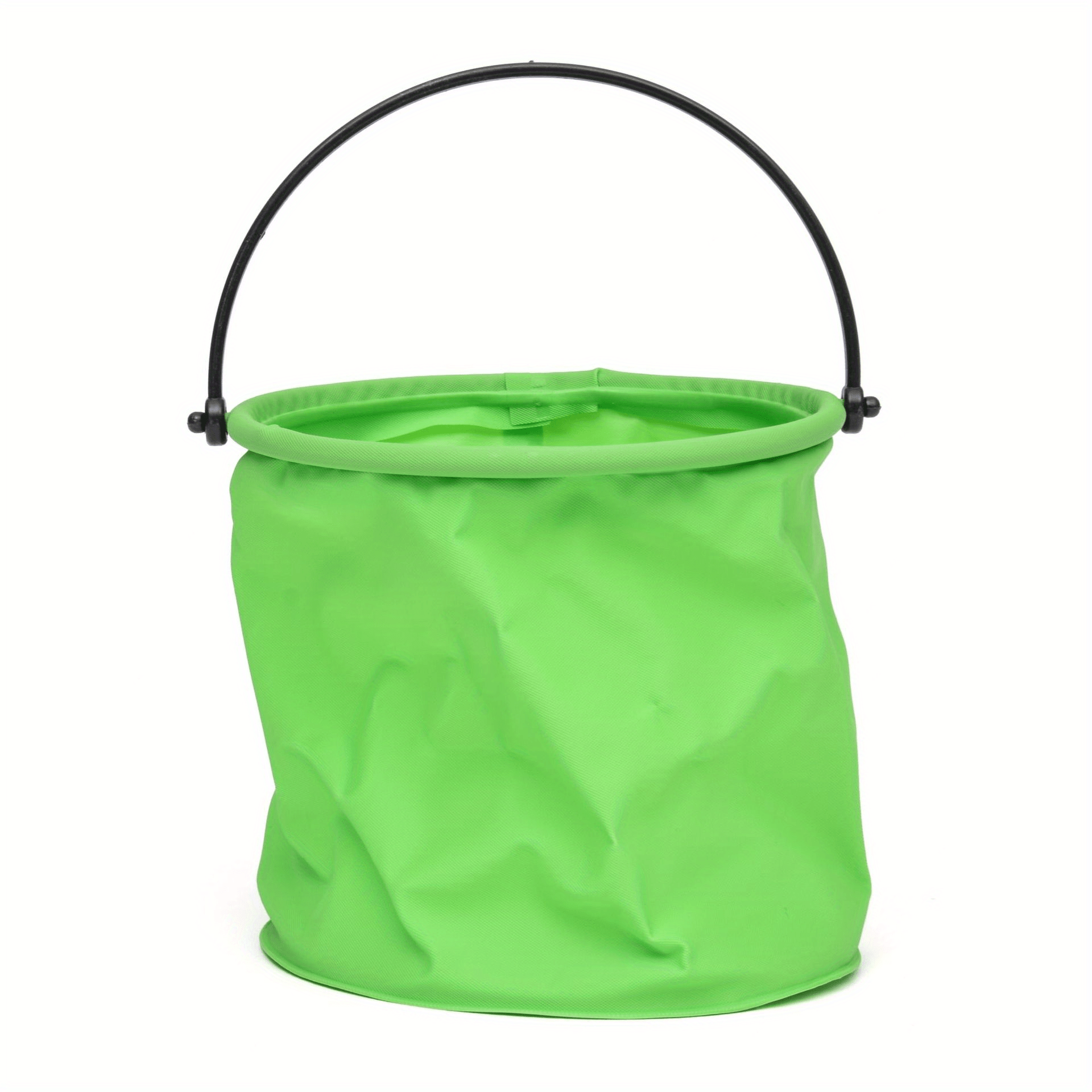 Wholesale Round Folding Fishing Bucket With Handle Mini