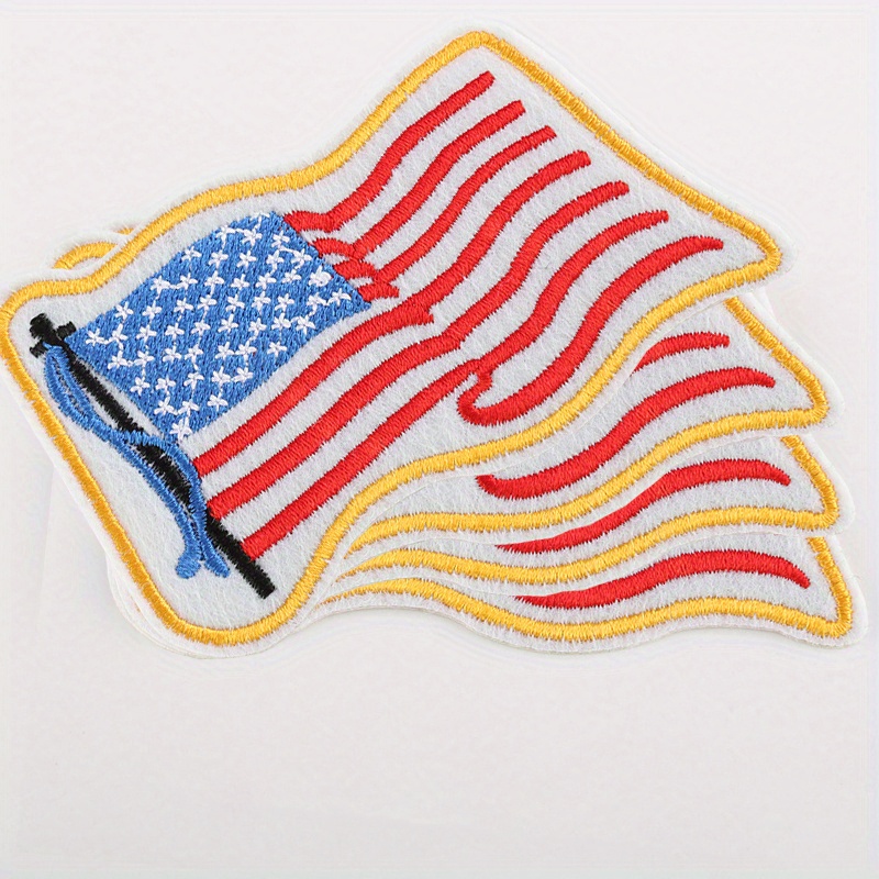 American Flag Iron-On Patch
