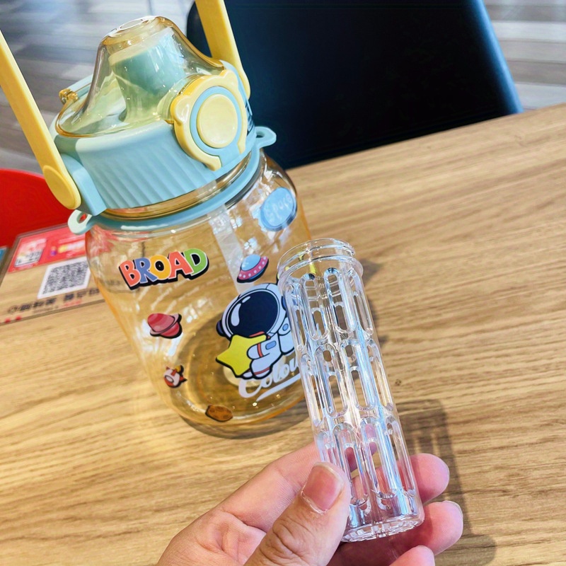 Summer Large Capacity Big Belly Water Bottle Cartoon Cute Sticker Kids –  tauezhon