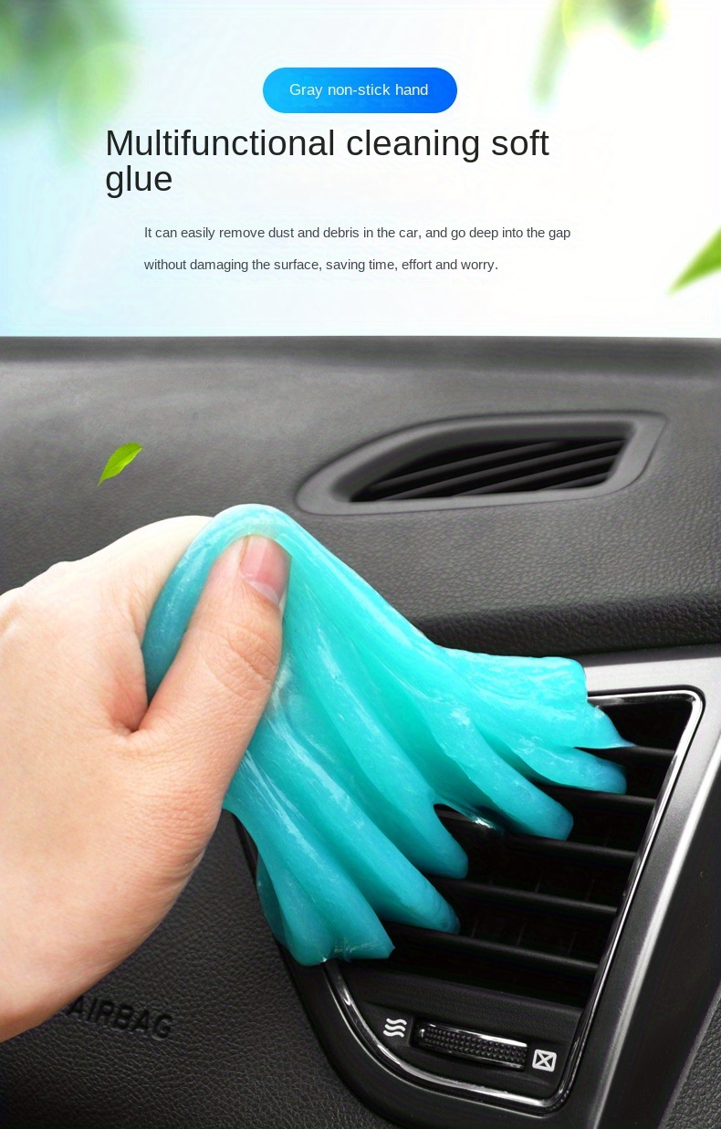 CARBINIC Cleaning Gel, 120 GMS | Multipurpose Car AC Vent Interior