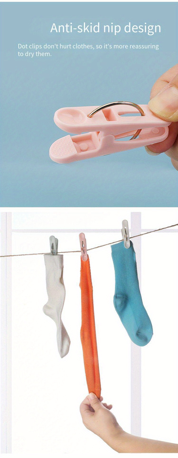 Plastic Clothespins Clothes Pins Household Clothes Drying - Temu