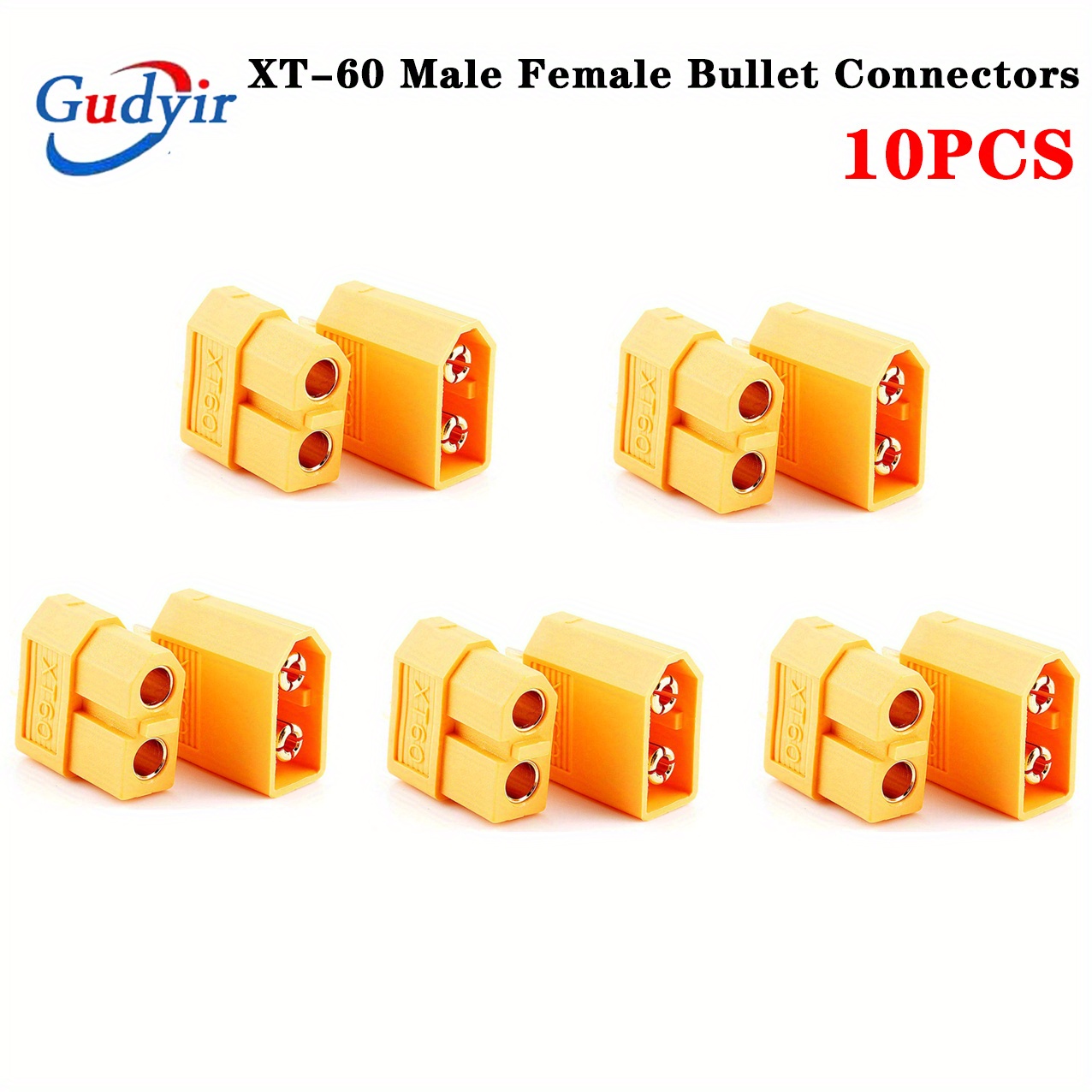 XT60 Connector Male-Female Pair for LiPo Battery