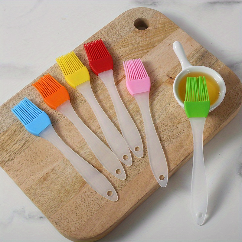 Colorful Silicone Kitchen Spoon Set for Baking and Mixing