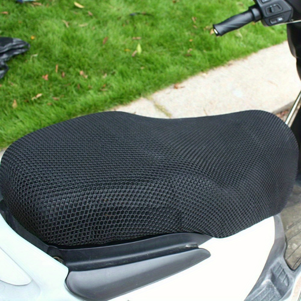 Rockbros 3D Airbag Motorcycle Seat Cover Shockproof Summer Cool Saddle  Cushion