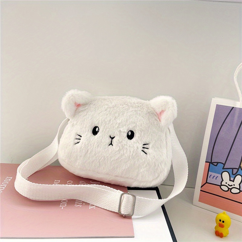 Cartoon Plush Unicorn Handbag Wallet One-shoulder Kindergarten Squinting  Small Square Bag Gift - Temu