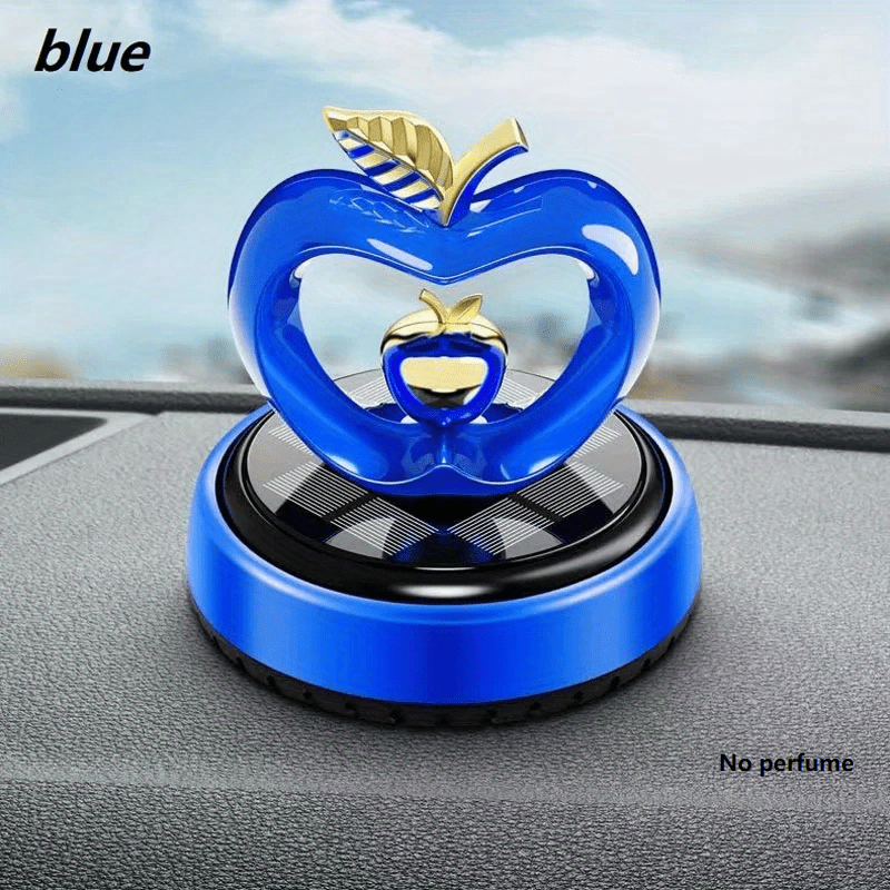 Solar Car Heart shaped Aromatherapy Car Ornaments Perfume - Temu