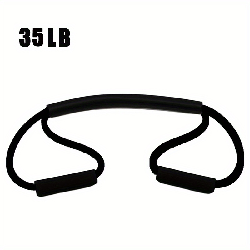 TEMU 8-shaped Boxing Tension Belt: With Rubber For 's Outdoor Gym, Karate, Boxing, Yoga & Pilates Training!
