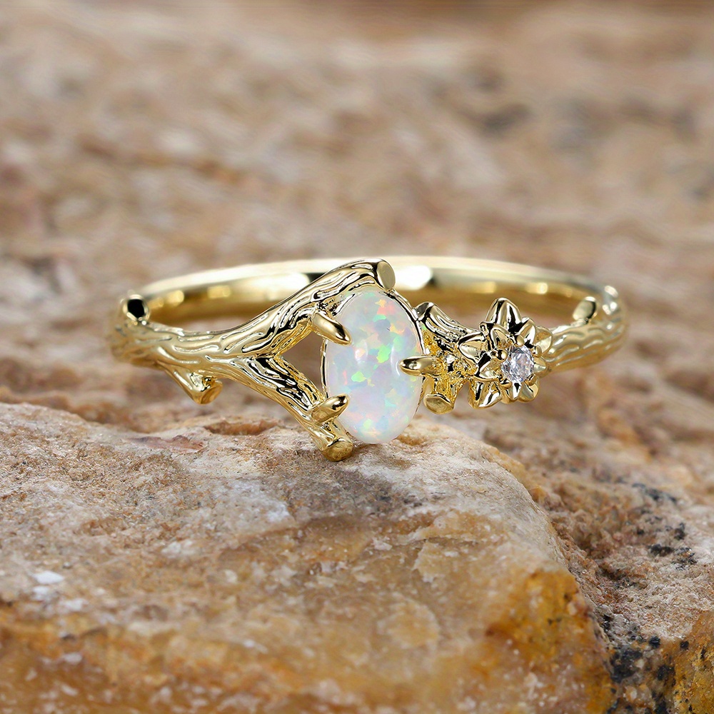 Opal deals branch ring