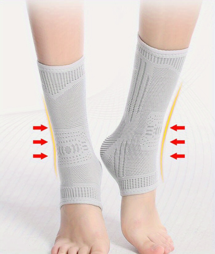 1pc Graphene Wormwood Ankle Brace For Women Men Ankle Support Sleeve