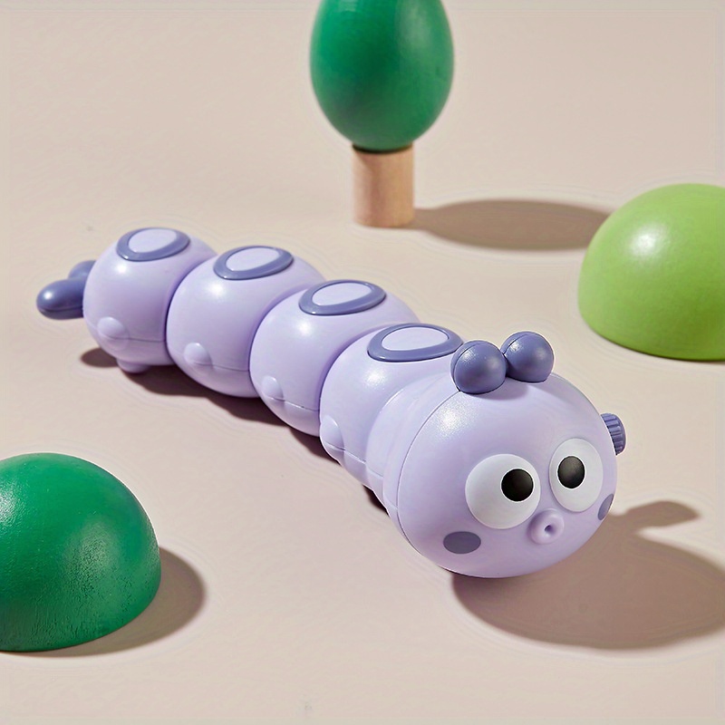 Cute Wind Up Toys for Babies & Toddlers, Chain Swing Caterpillar Puzzles