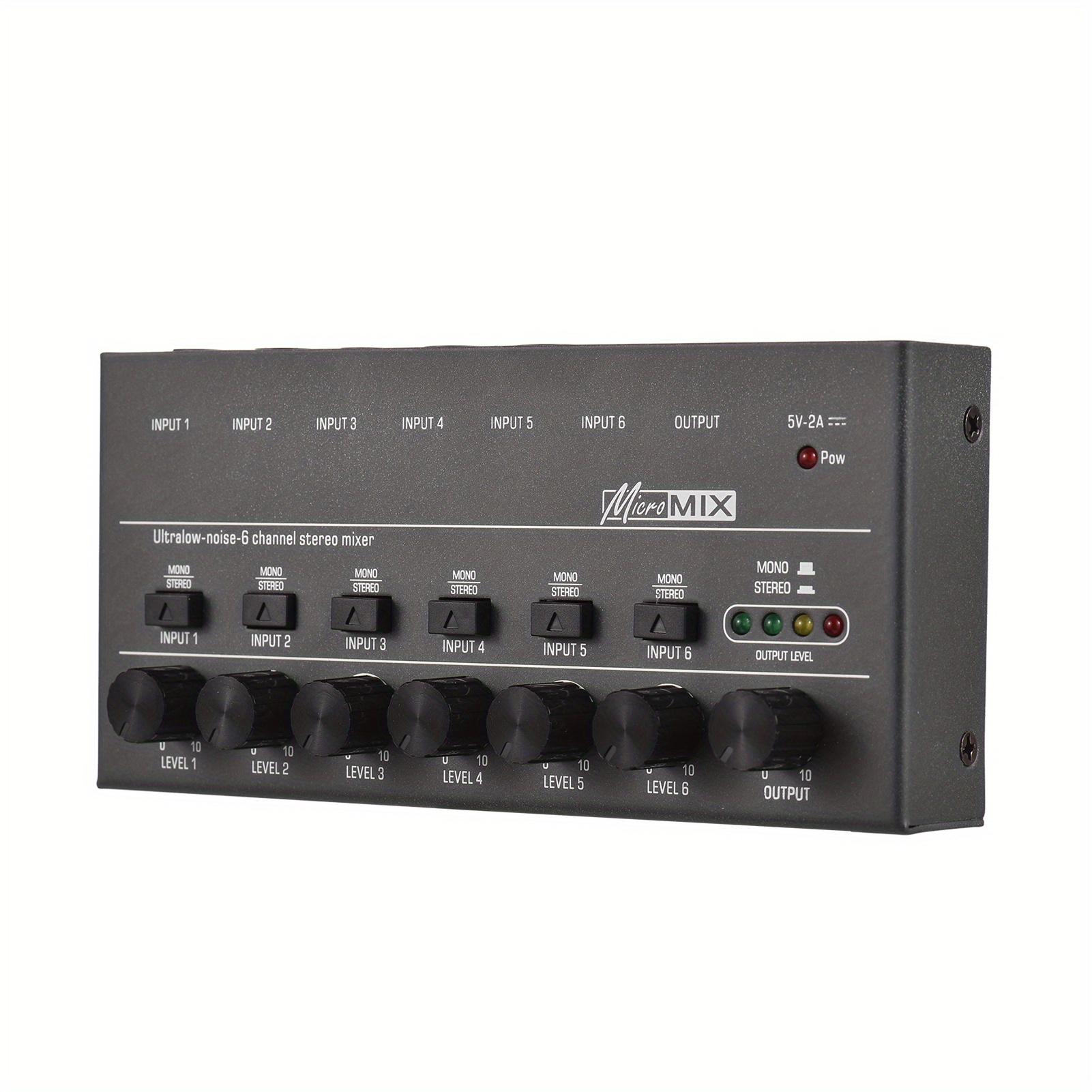 Ultra Low Noise 6 Channel/8 Channel Line Stereo Mixer 6 Temu