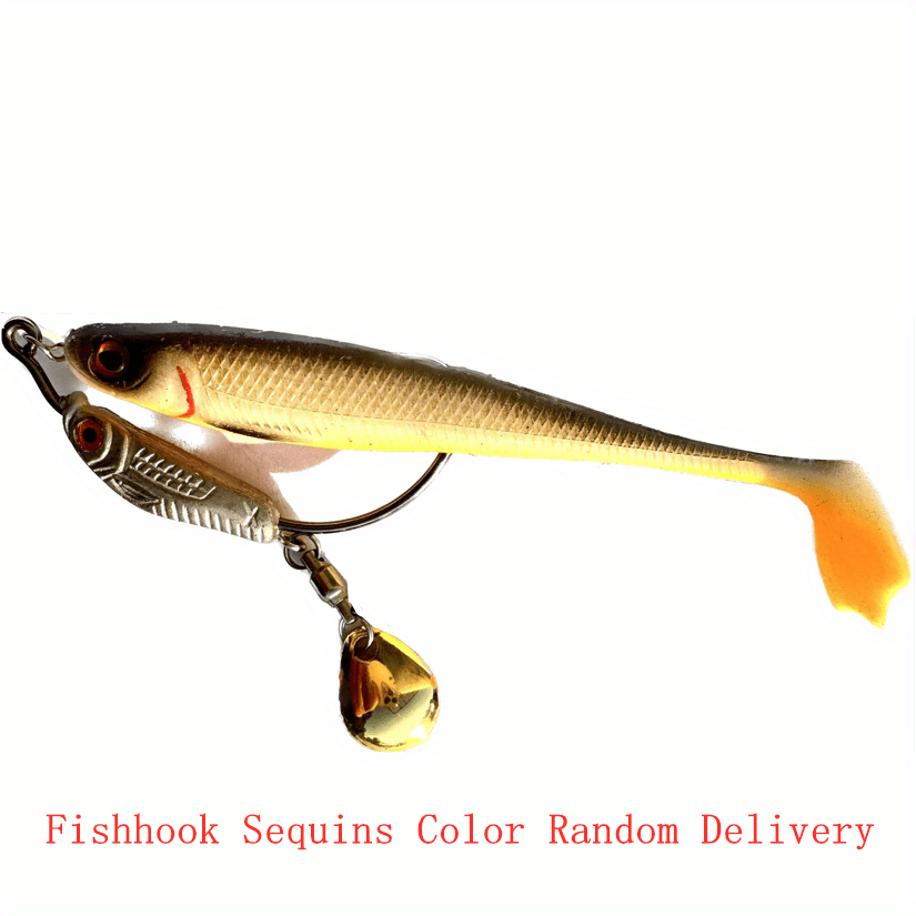 Assorted Color Soft Bait Fishing Lure Realistic Fish - Temu