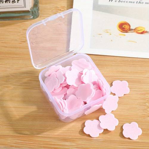 disposable petal soap bars portable soap bars mini hand soap for bathroom