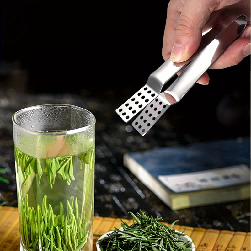 Stainless Steel Tea Bag Squeezer Tongs - Convenient Tea Accessories for Tea  Lovers - Versatile Holder and Strainer Grip for Hot Tea Bags