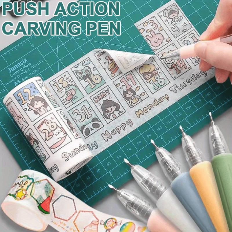 Pen Knife Printing Utility Knife Art Utility Knife Paper Temu