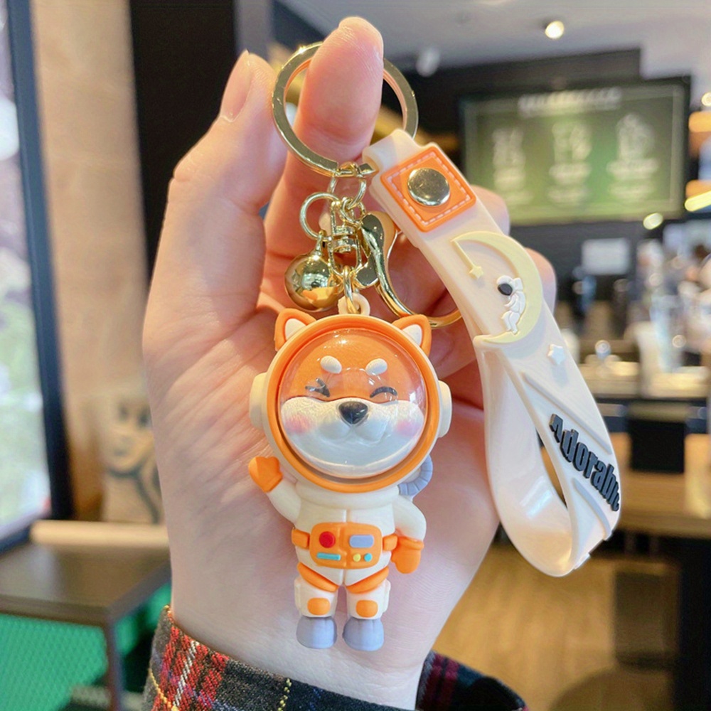 Cartoon Keychain Party Favors Mini Cute Keyring For - Temu