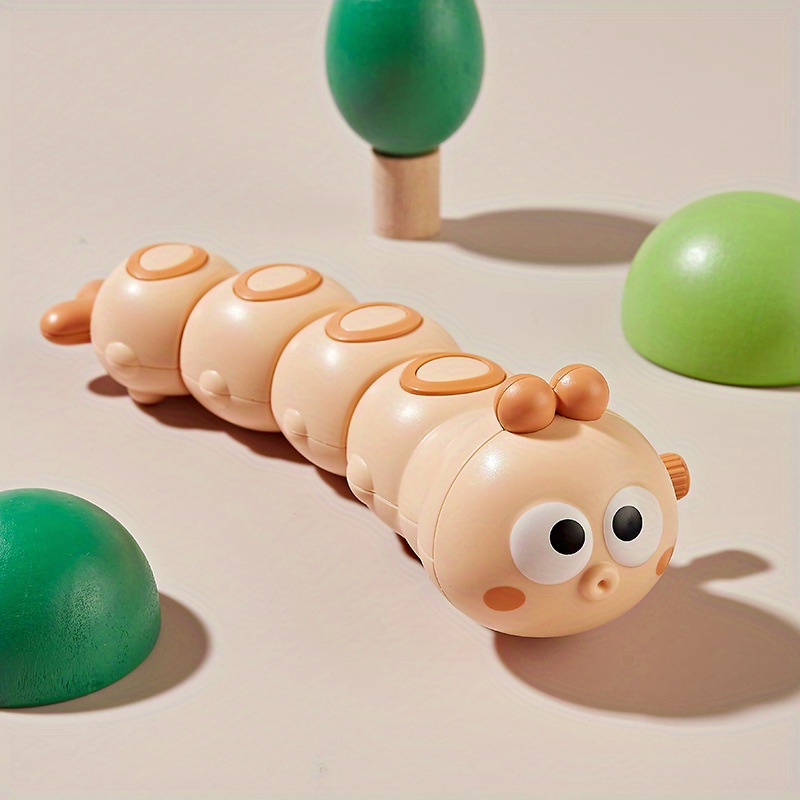 Cute Wind Up Toys for Babies & Toddlers, Chain Swing Caterpillar Puzzles