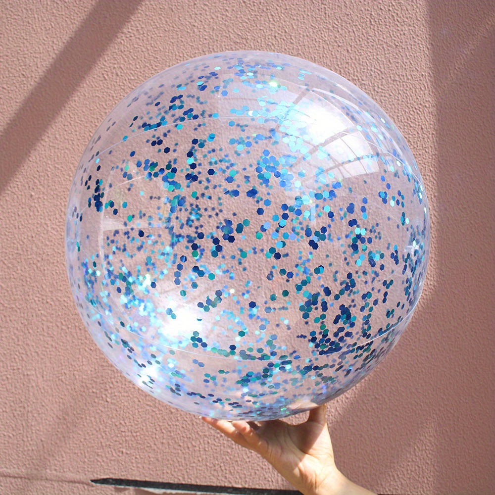Ballon Transparent Gonflable 16 Pouces Ballon De Plage En Pvc Ballon D'  Lumineuse Clair Piscine Ballon De Fête 6Pcs - Cdiscount Sport