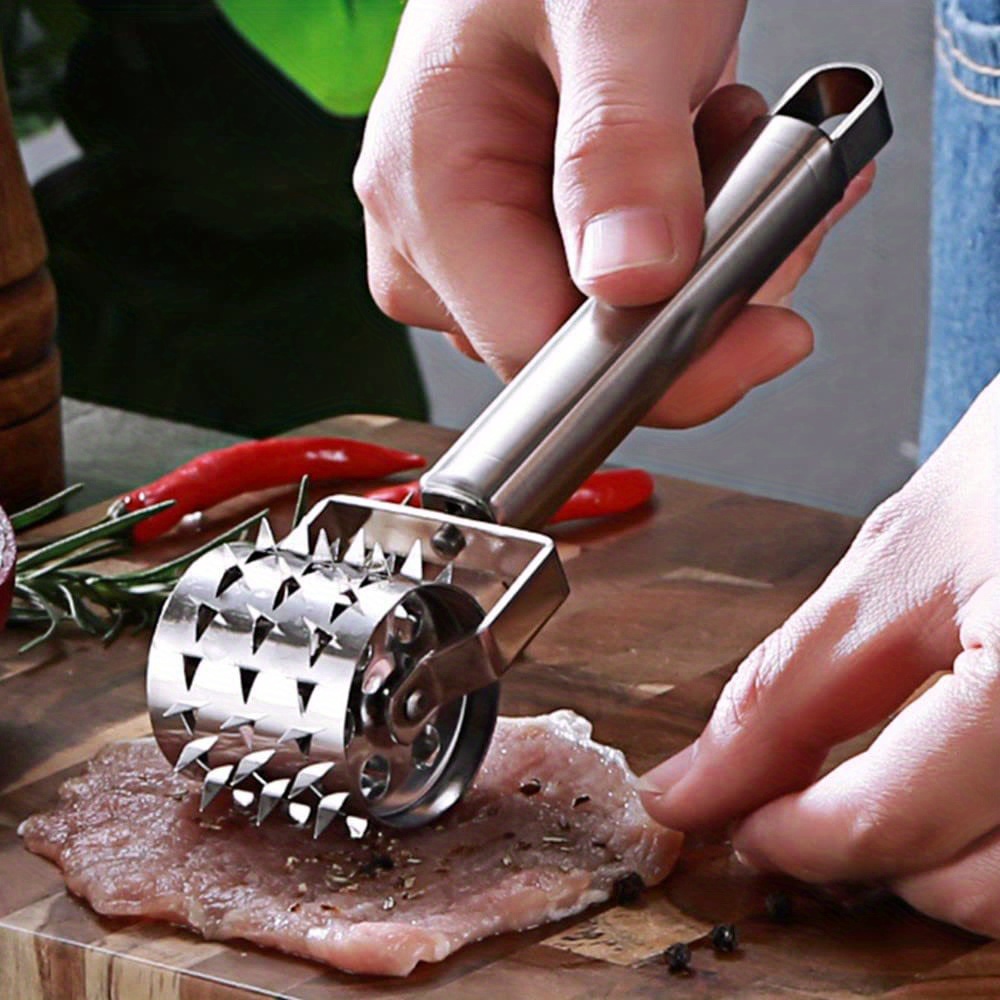 Professional Meat Tenderizer Stainless Steel Needle Cooking Hammer