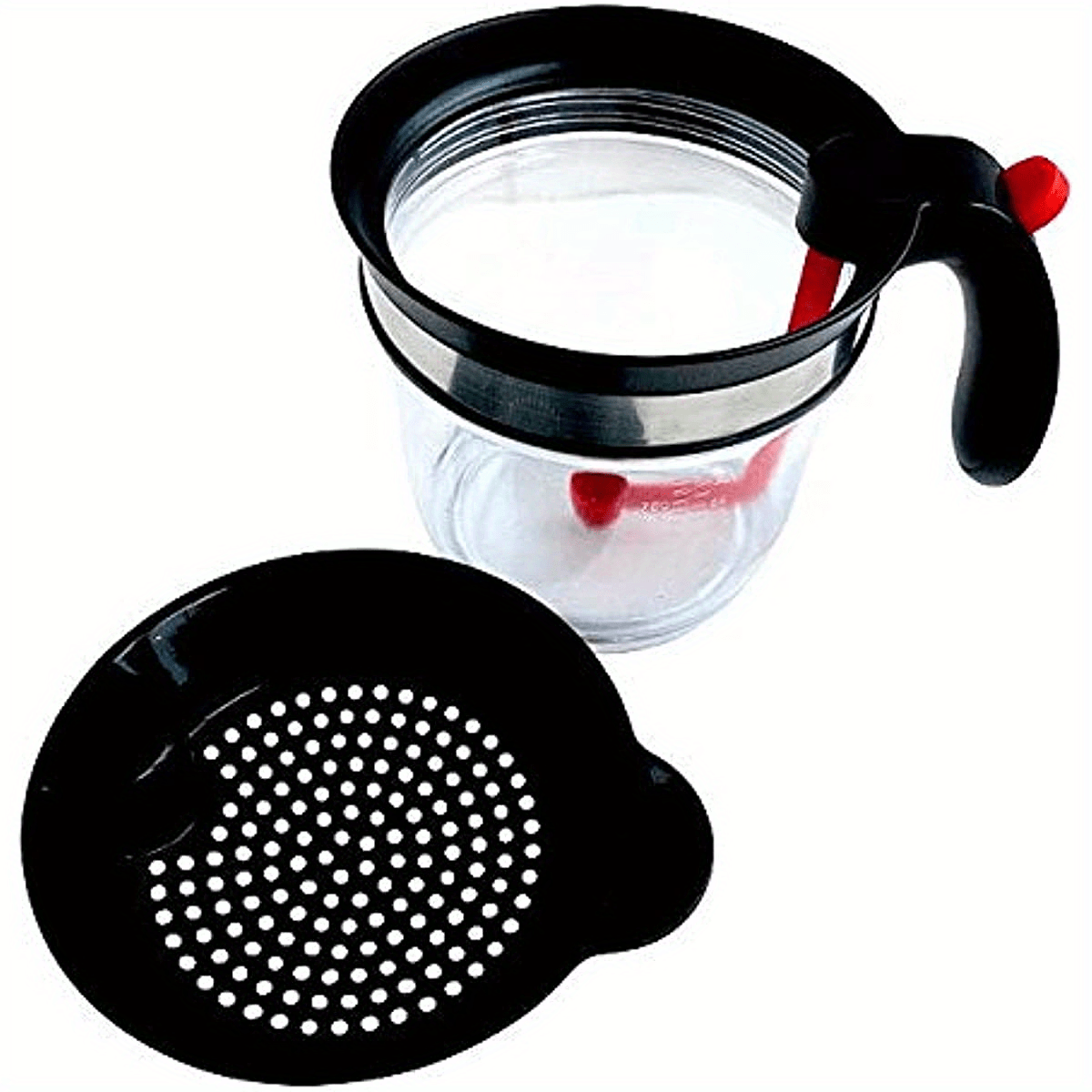 Kitchen Gadgets Grease Separator - Fat Separator With Bottom Release For  Cooking With Oil Strainer - Easy To Clean And Use - Perfect For Healthy  Cooking And Kitchen Cleanliness - Temu