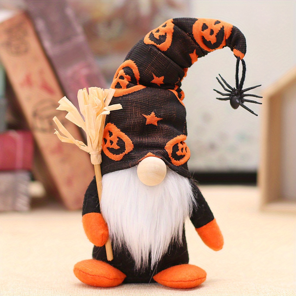 Gnomos Halloween - Decorações bonitos da bruxa bonito dos gnomos,Decorações  gnomos para casa, presentes gnomos, anão Halloween, decorações bandeja em  camadas Puchen : : Brinquedos e Jogos