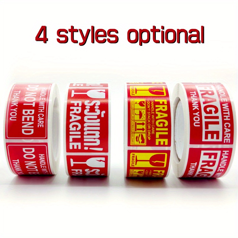 4 Styles Optional Small Warning Labels Warning Stickers Temu