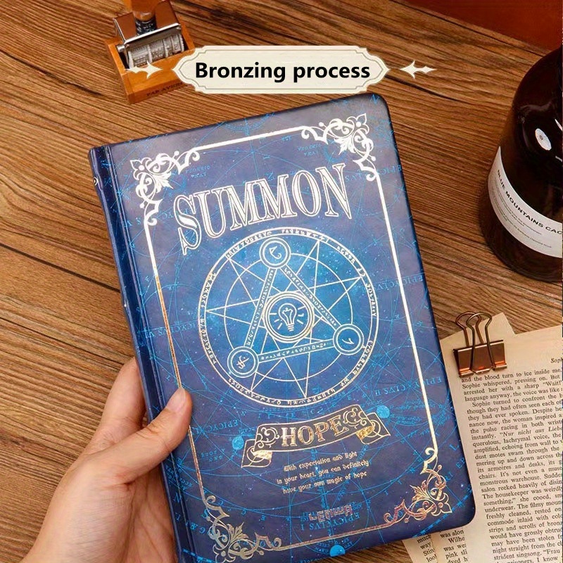 112 Pages Hardcover Notebook Lightweight Magic Book Temu