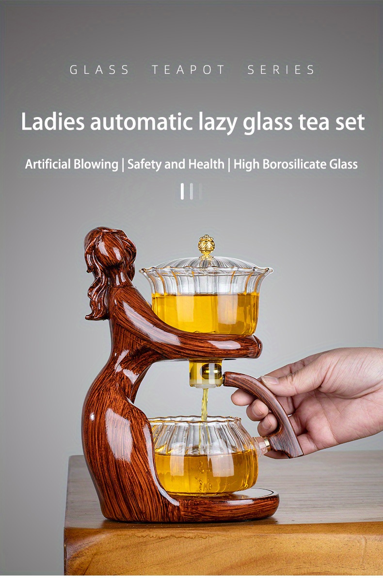 Everything goes well means persimmon automatic tea set lazy tea maker –  Pu'er Phonograph Tea house