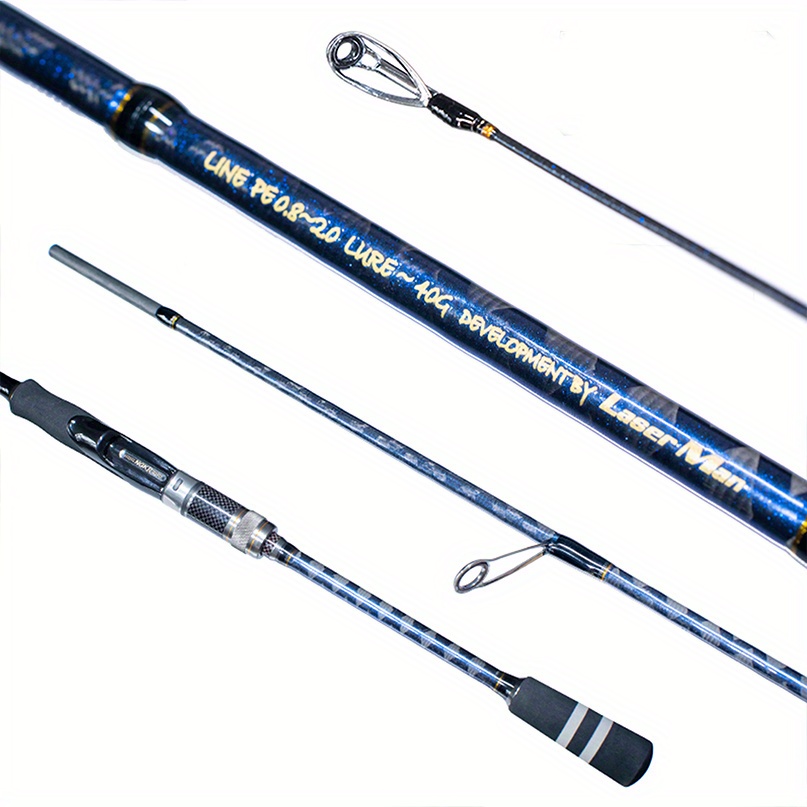 30TONS Carbon High-Strength Ultra-Light Spinning Rod - Perfect For Squid  Fishing!
