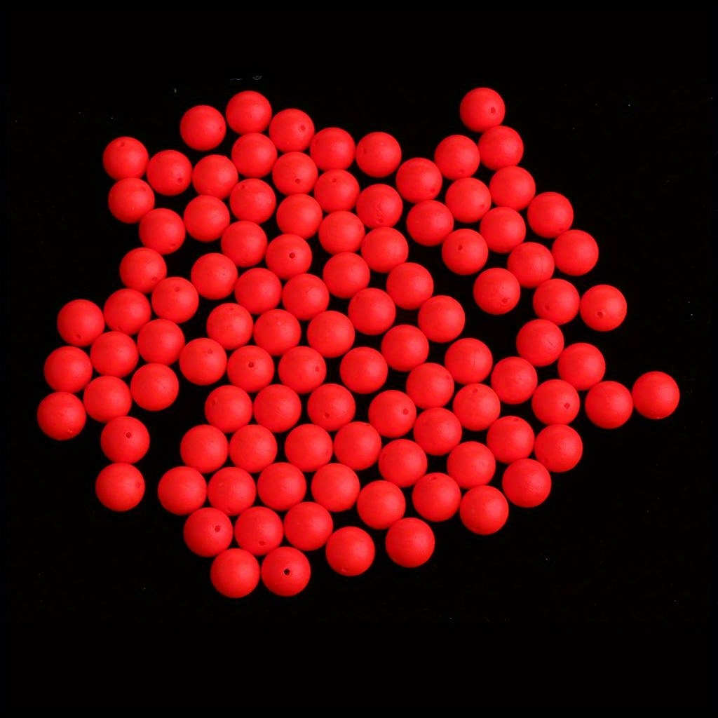 10pcs Fishing Floating Bobbers Buoyancy Balls Drift Ball Foam Strike  Indicator 