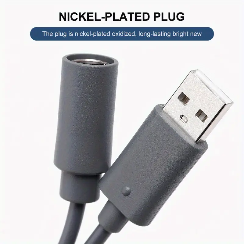 USB Breakaway Dongle For Xbox 360 Controller – Connect To PC Or Console, Wired Adapter