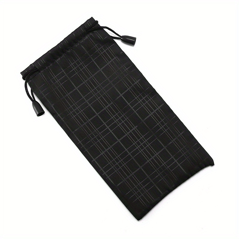 1pc Glasses Bag Protective Sleeve Bag Mirror Cloth Sunglasses Bag For Men