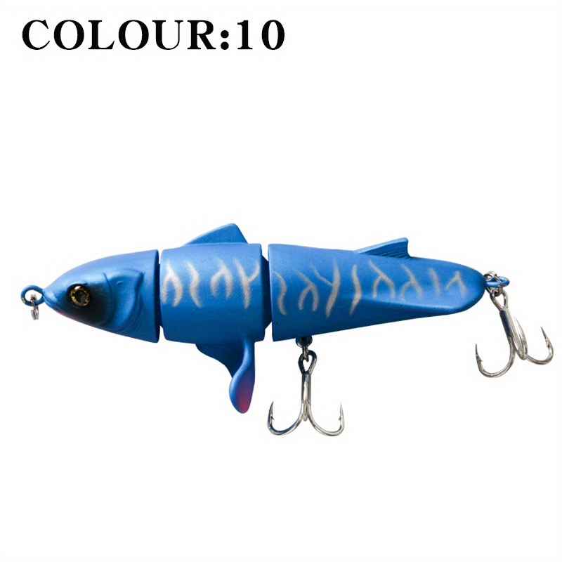 Bionic Fish Bait Three Section Propeller Surface Tractor - Temu