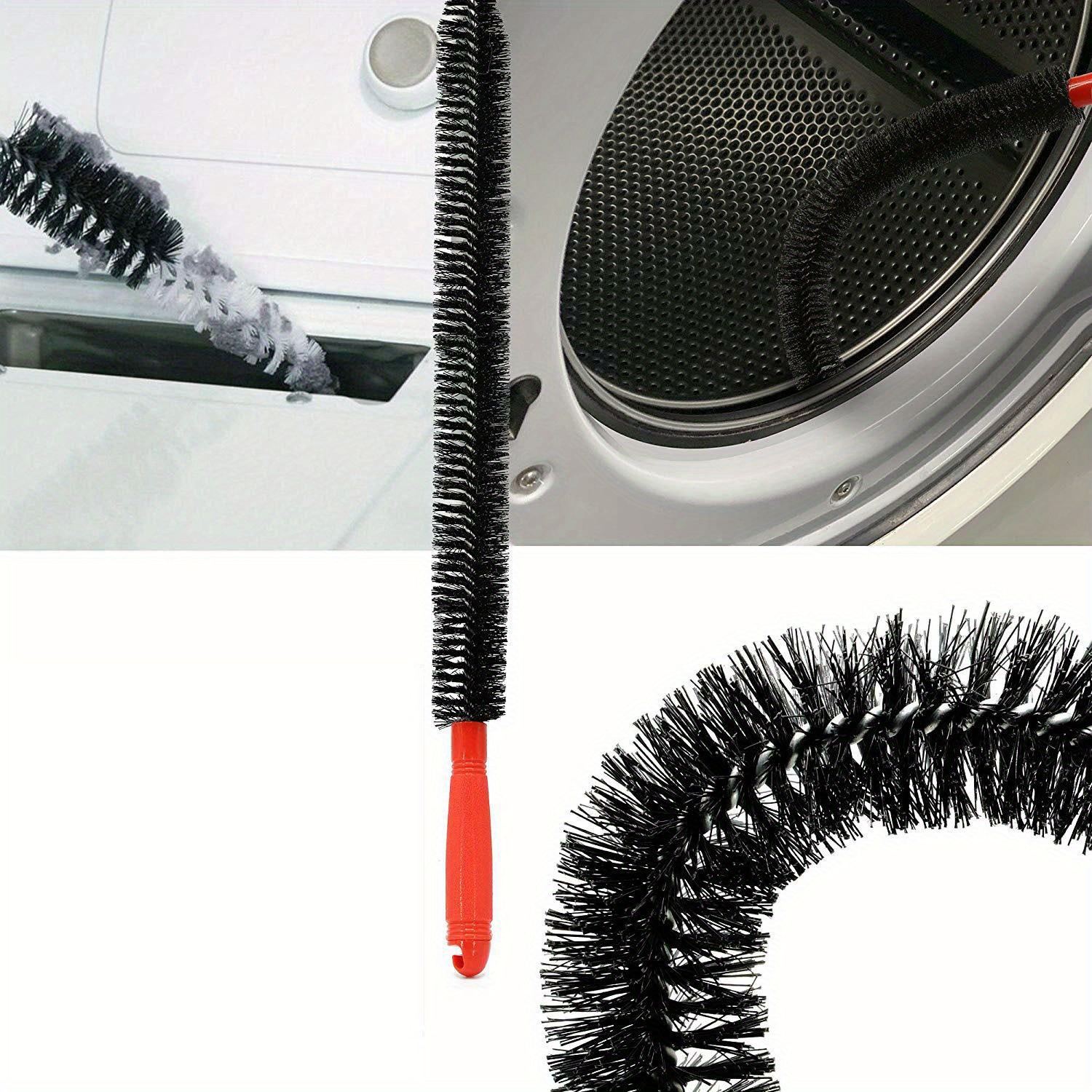 Dryer Vent Cleaner Kit Dryer Lint Brush Vent Cleaner Long Temu Australia