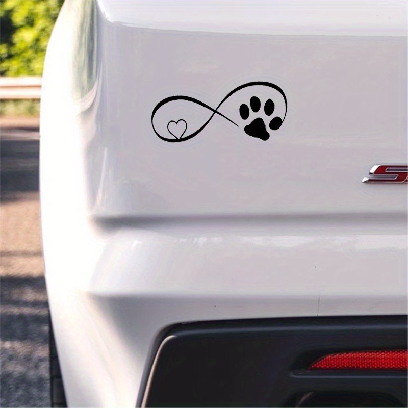 Show Love Dogs Reflective Car Sticker! Temu United Kingdom